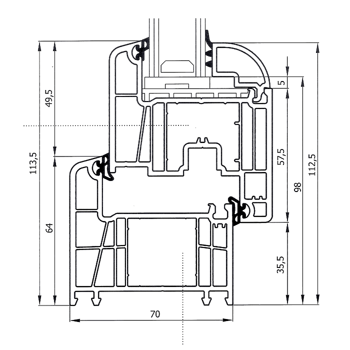 Plastové Okno Decco 71